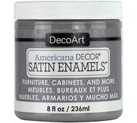 Americana Décor Satin Enamels Bottle Paint, Acrylic, Smoke Grey, 7 x 7 x 8 cm