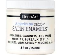 Americana Décor Satin Enamels Bottle Paint, Acrylic, Warm White, 236 ml (Pack of 1)