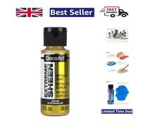 Americana Extreme Sheen Acrylic Paint 24k Gold, 59ml - Stunning Metallic Finish
