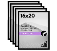 Americanflat 16x20 Gallery Wall Frame Set of 5 in Black - Picture Frames Collage Wall Decor Includes Hanging Hardware for Horizontal or Vertical Display