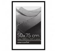 Americanflat 50 x 75 cm Black Frame 40 x 60 cm with Mount or 50 x 75 cm without Mount 75 x 50 cm with Thin PVC and Plexiglass Edge