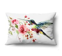 Americanflat Throw Premium Polyester Home Decor-Stylish Pillows for Couches, Bedrooms and Chairs, 14x10, White