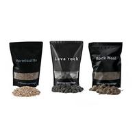 Americangaslogs Rock Wool+Lave Rock+Vermiculite (for 18-24 Inch Fireplace)