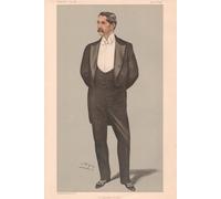 Americans. â€˜A Diplomatic Cousinâ€™. Mr. Henry White. 16 March 1899 (1899) Poster Print by Leslie Matthew Ward (18 x 24)