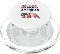 Americans Are Tired of Politicians, Democrats Republicans PopSockets PopGrip for MagSafe