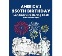 America's 250th Coloring Book of Landmarks