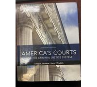 America's Courts and the Criminal Justice System (Mindtap Course List)