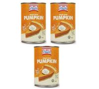 America's Finest | Pack of 3 | Pumpkin Puree - 100% Pure Pumpkin - 425g Tin | Tinned Pumpkin