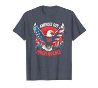 America's Got Independence T-Shirt, Men, Heather Blue, 3XL
