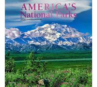 America's National Parks 2026 Square Flap Foil Calendar