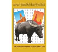 America's National Parks Word Puzzle Search: 110 Large Print Word Search Puzzles Featuring America's Most Beautiful National Parks, Wildlife, and Natural Wonders.