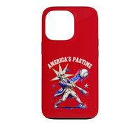 Americas Pastime George Washington Baseball Patriotic Tee Case for iPhone 13 Pro