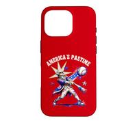Americas Pastime George Washington Baseball Patriotic Tee Case for iPhone 16 Pro
