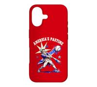 Americas Pastime George Washington Baseball Patriotic Tee Case for iPhone 17