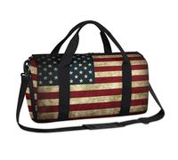 Americas Sports Duffel Bags America Flag Weekend Overnight Bag Casual Tote Holdall Travel Gym Luggage Duffel Bag for Kids Girls Boys Women Men