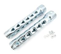 Americruise Premium Motorcycle Exhaust Muffler 1-3/4" Db Killer, Harley Deflector, 2" Outer Tube