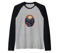Amerika Grand Canyon Retro - Nostalgic Adventure Raglan Baseball Tee