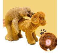 AMERIL Dogs Interactive Sleeping Toys, Dog Sleep Estrus Toy, Pet Dog Relief Toy for Male Estrus Dog, Dogs Sleeping Partner Vent Toys, Plush Doll Bride for Dog Wedding Gift,Small