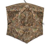 Ameristep Brickhouse Hunting Blind | 3-Person Ground Blind in Mossy Oak Break-Up Country, One Size