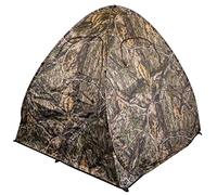 Ameristep Gunner Lightweight Durable 58" x 56" x 57" Compact Size 1-Person Capacity Portable Hunting Ground Blind - Mossy Oak DNA