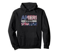 AmeriStralian Half Australian American Flag US Dual Citizen Pullover Hoodie
