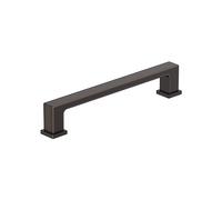Amerock 10BX37032ORB | Oil Rubbed Bronze Cabinet Pull | 5-1/16 inch (128mm) Center-to-Center | 10 Pack | Bridgeport | Furniture Hardware