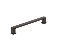 Amerock 10BX37033ORB | Oil Rubbed Bronze Cabinet Pull | 6-5/16 inch (160mm) Center-to-Center | 10 Pack | Bridgeport | Furniture Hardware