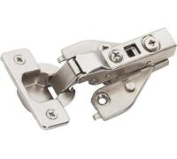 Amerock 2 Pack 1/2 inch Overlay Self-Closing Euro Concealed Hinge for Face Frame Cabinet, 105-degree Opening Angle with 3-Way adjustability