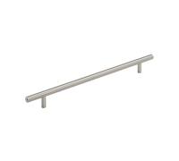 Amerock Bar Pulls 10-1/16 inch (256mm) Center-to-Center Satin Nickel Cabinet Pull, BP40519G10