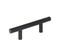 Amerock Bar Pulls 2-1/2 (64 mm) Center-to-Center Matte Black Cabinet Pull - 10 Pack