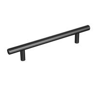 Amerock Bar Pulls 5-1/16 inch (128mm) Center-to-Center Matte Black Cabinet Pull - 10 Pack, 10BX40517MB
