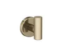 Amerock BH26542BBZ Arrondi Single Robe Hook in Brushed Bronze/Golden Champagne