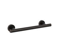 Amerock BH26546ORB | Oil Rubbed Bronze Towel Bar | 9 in (229 mm) Towel Rack | Arrondi | Bathroom Towel Holder | Bathroom Hardware | Bath Accessories