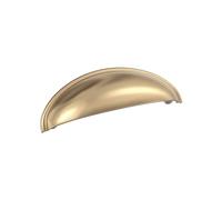 Amerock BP22094CZ Champagne Bronze Cabinet Cup Pull, Cabinet Knobs | 3 inch (76mm) Center-to-Center Cabinet Hardware | Ravino | Furniture Hardware | Drawer Pull