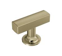 Amerock BP37100BBZ | Kitchen Cabinet Knob | Golden Champagne | Everett | 1-3/4 in (44 mm) Length | Cabinet Hardware | Bar Furniture Knob | Dresser Drawer Knob | Bathroom Cabinet Door Knob