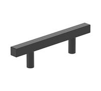 Amerock BP37170MB Everyday Modern Cabinet Pull, 3 in (76 mm) Center-to-Center, Matte Black