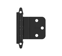 Amerock BPR3417FB Hinge, Matte Black, Non Self-Closing
