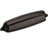 Amerock | Cabinet Cup Pull | Oil Rubbed Bronze | 5-1/16 inch (128 mm) Center-to-Center | Stature | 1 Pack | Drawer Pull | Drawer Handle | Cabinet Hardware