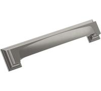 Amerock | Cabinet Cup Pull | Satin Nickel | 5-1/16 inch & 6-5/16 inch (128 mm & 160 mm) Center-to-Center | Appoint | 1 Pack | Drawer Pull | Cabinet Handle | Cabinet Hardware