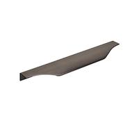 Amerock | Cabinet Edge Pull | Black Chrome | 8-9/16 inch (217 mm) Center to Center | Aloft | 1 Pack | Drawer Pull | Drawer Handle | Cabinet Hardware