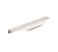 Amerock | Cabinet Edge Pull | Polished Chrome | 6-9/16 inch (167 mm) Center to Center | Aloft | 1 Pack | Drawer Pull | Drawer Handle | Cabinet Hardware