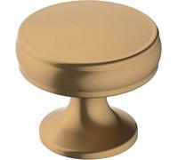 Amerock | Cabinet Knob | Champagne Bronze | 1-1/4 inch (32 mm) Diameter | Renown | 1 Pack | Drawer Knob | Cabinet Hardware