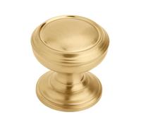 Amerock | Cabinet Knob | Champagne Bronze | 1-1/4 inch (32 mm) Diameter | Revitalize | 1 Pack | Drawer Knob | Cabinet Hardware