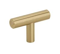 Amerock | Cabinet Knob | Champagne Bronze | 1-15/16 inch (49 mm) Length | Bar Pulls | 1 Pack | Drawer Knob | Cabinet Hardware