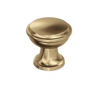 Amerock | Cabinet Knob |Champagne Bronze | 1-3/16 in (30 mm) Diameter Drawer Knob | Westerly | Kitchen and Bath Hardware | Furniture Hardware