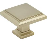 Amerock | Cabinet Knob | Golden Champagne | 1-1/4 inch (32 mm) Length | Appoint | 1 Pack | Drawer Knob | Cabinet Hardware