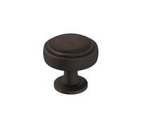 Amerock | Cabinet Knob | Oil Rubbed Bronze | 1-1/4 inch (32 mm) Diameter | Winsome | 1 Pack | Drawer Knob | Cabinet Hardware