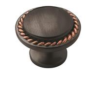 Amerock | Cabinet Knob | Oil Rubbed Bronze | 1-3/16 inch (30 mm) Diameter | Everyday Heritage | 1 Pack | Drawer Knob | Cabinet Hardware