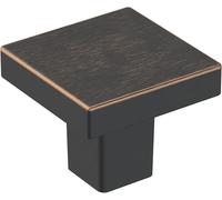 Amerock | Cabinet Knob | Oil Rubbed Bronze | 1-3/16 inch (30 mm) Length | Monument | 1 Pack | Drawer Knob | Cabinet Hardware