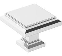 Amerock | Cabinet Knob | Polished Chrome | 1-1/4 inch (32 mm) Length | Appoint | 1 Pack | Drawer Knob | Cabinet Hardware